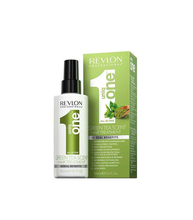 Imagem de UNIQ ONE 10 EM 1 DA REVLON 150ML CHÁ VERDE, TRATAMENTO CABELO.