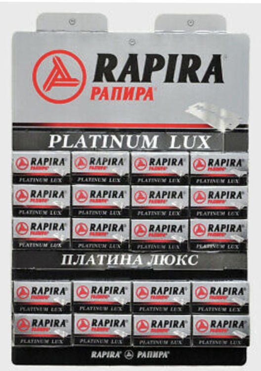 Imagem de Lâminas Rapira Platinum Lux 100un