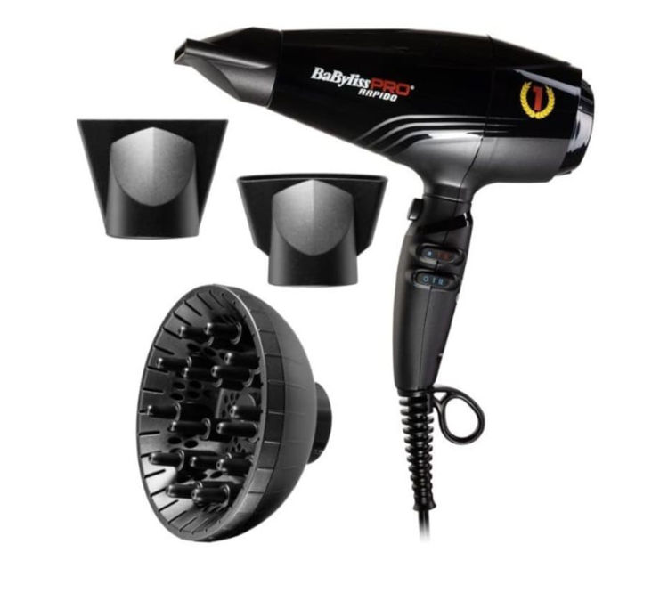 Imagem de SECADOR BABYLISS RAPIDO PRETO