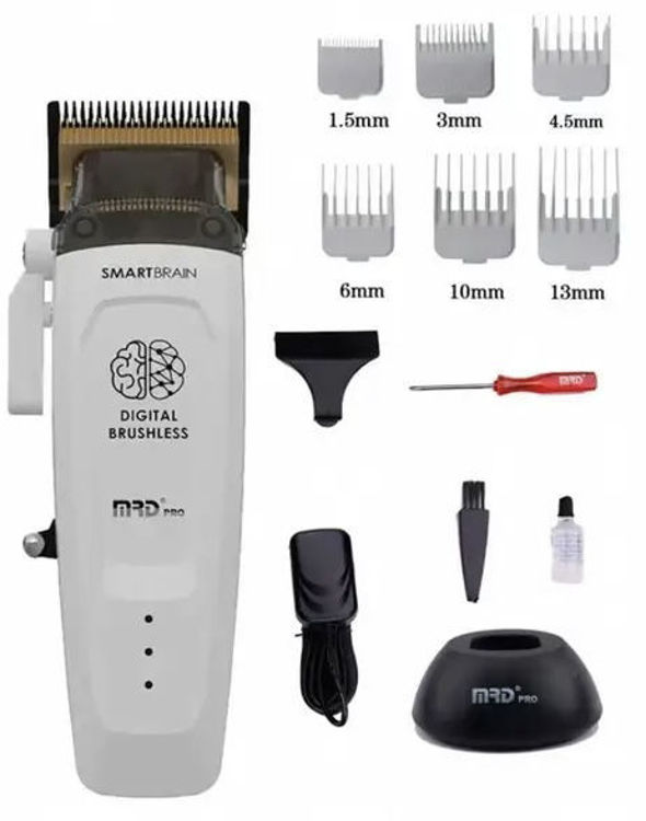 Imagem de MRD CLIPPER  MAQUINA DE CORTE PROFISSIONAL WHITE