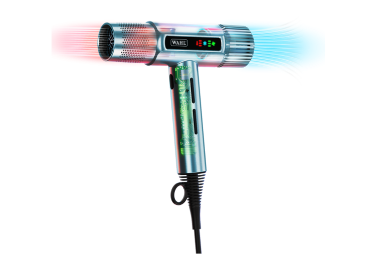 Imagem de Secador  Wahl Vanquish Cool Blue com motor digital Limited Edicion