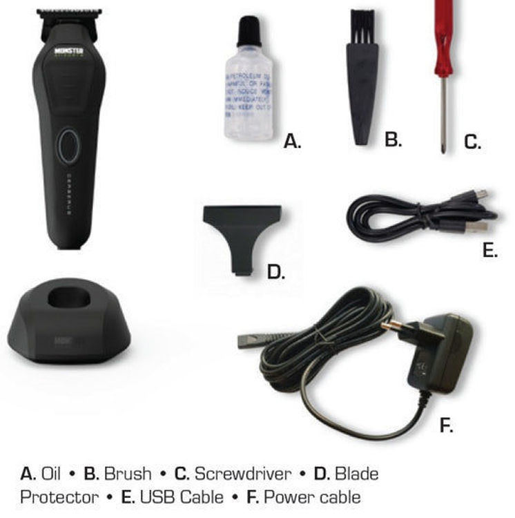 Imagem de MONSTER CLIPPER TRIMMER SHAVER PACK