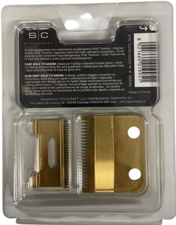 Image de Stylecraft Lâmina Fade Slim Deep Tooth Gold Titanium